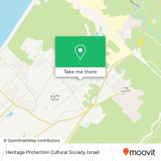 Heritage Protection Cultural Society map