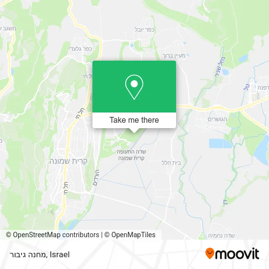 Карта מחנה גיבור