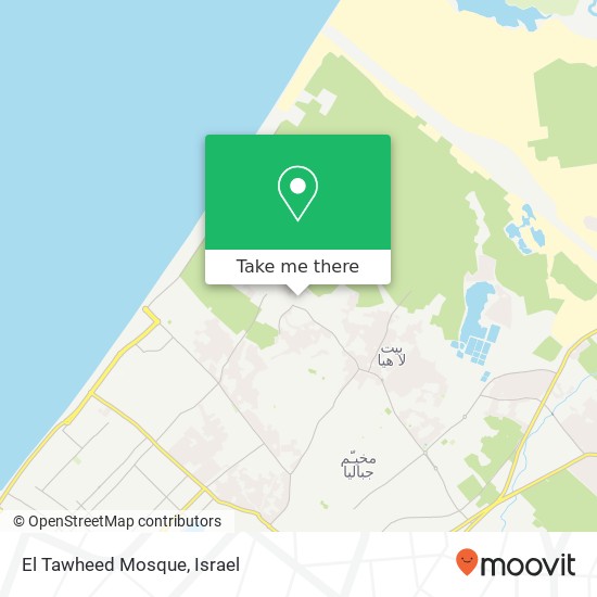 El Tawheed Mosque map