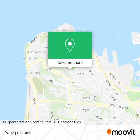 Карта דן כרמל
