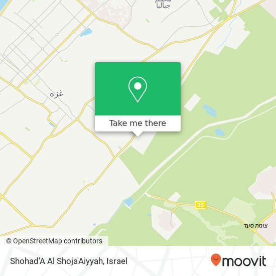 Shohad'A Al Shoja'Aiyyah map