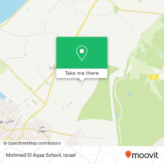 Mohmed El Aqaa School map