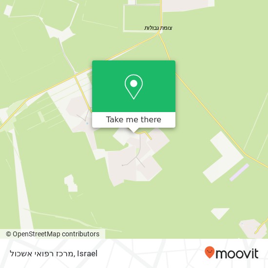 מרכז רפואי אשכול map