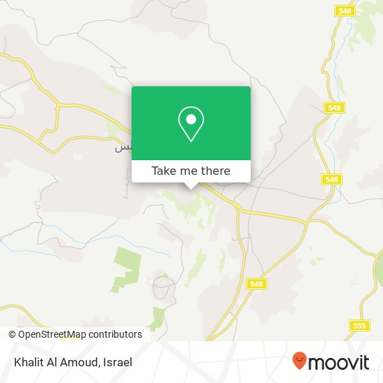 Khalit Al Amoud map