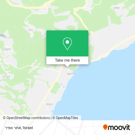 Карта אתר ספיר