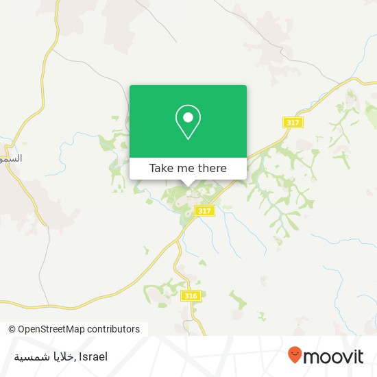 خلايا شمسية map