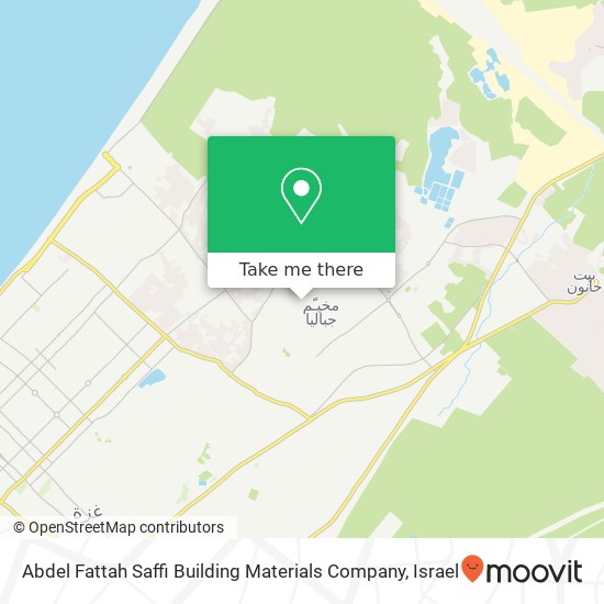 Abdel Fattah Saffi Building Materials Company map