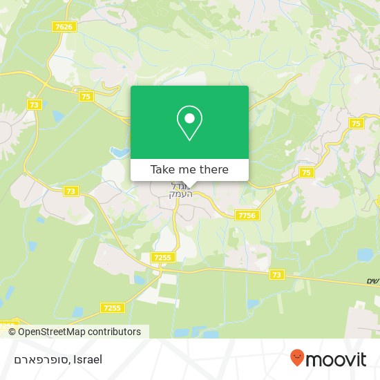 סופרפארם map