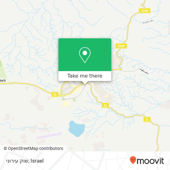 שוק עירוני map