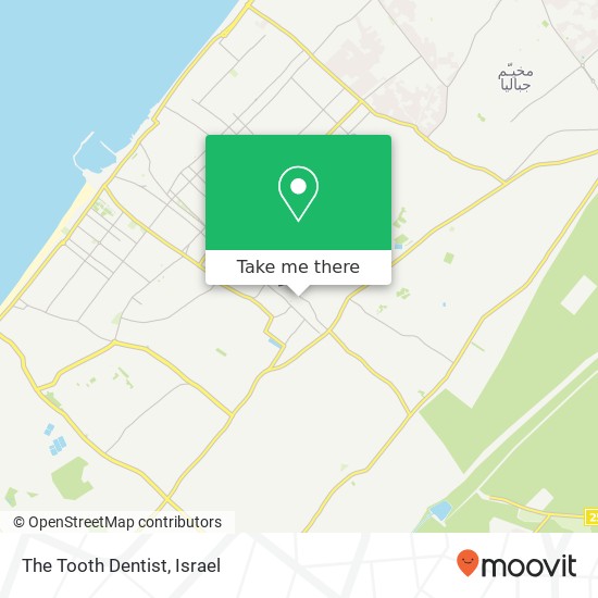 The Tooth Dentist map