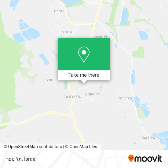 Карта תל נופר