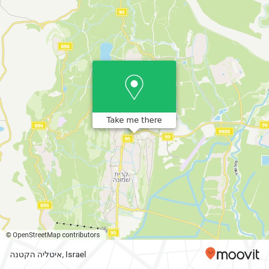 איטליה הקטנה map