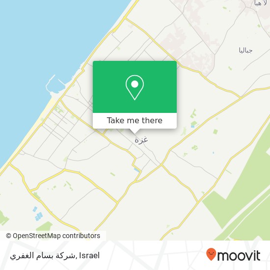 شركة بسام الغفري map