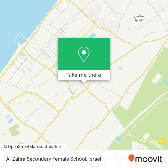 Al-Zahra Secondary Female School map