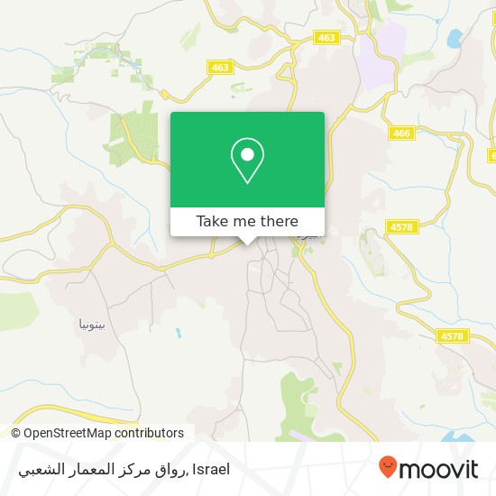 رواق مركز المعمار الشعبي map