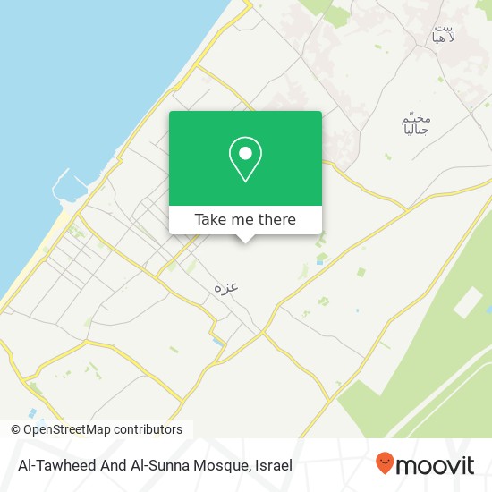 Al-Tawheed And Al-Sunna Mosque map