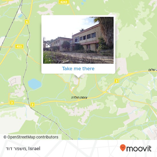 משמר דוד map