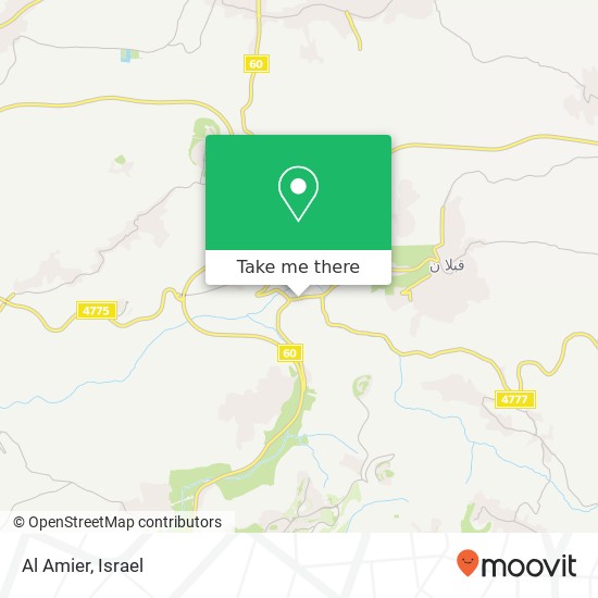 Al Amier map