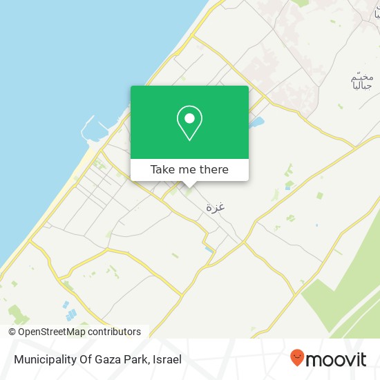 Municipality Of Gaza Park map