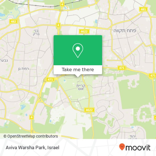 Карта Aviva Warsha Park