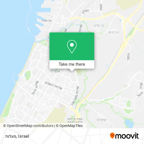 Карта מעלות