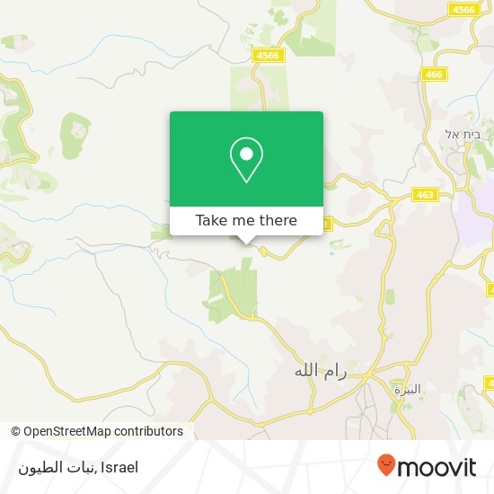 نبات الطيون map