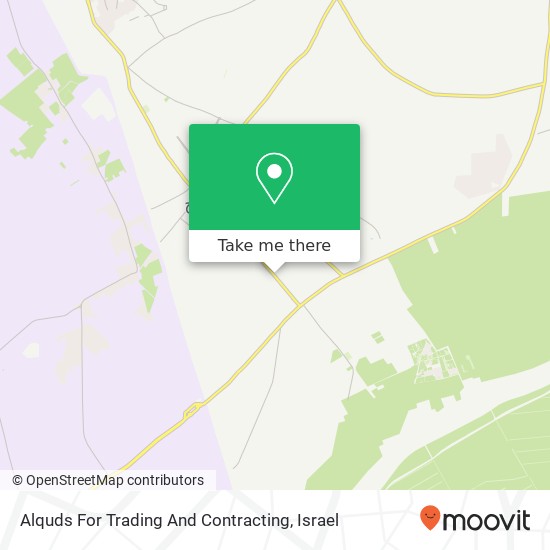 Alquds For Trading And Contracting map