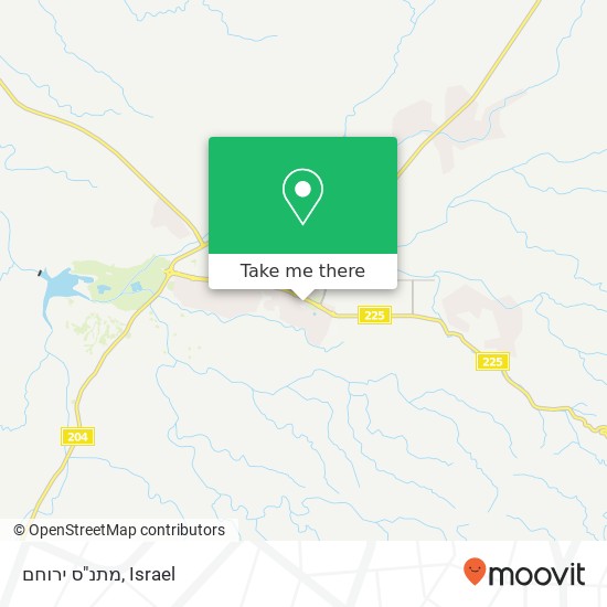 מתנ"ס ירוחם map