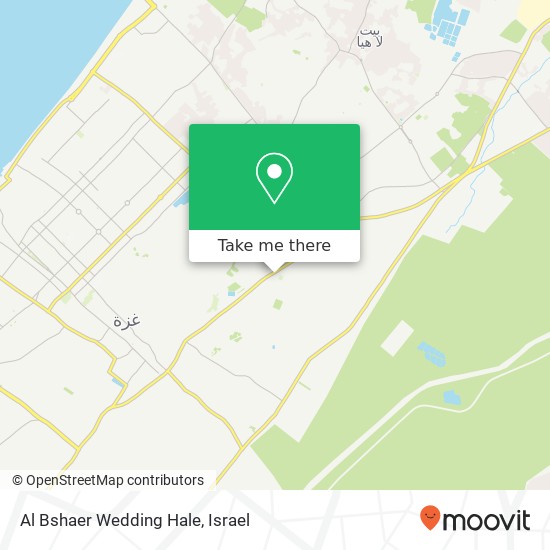 Al Bshaer Wedding Hale map