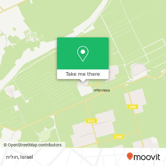 חולית map