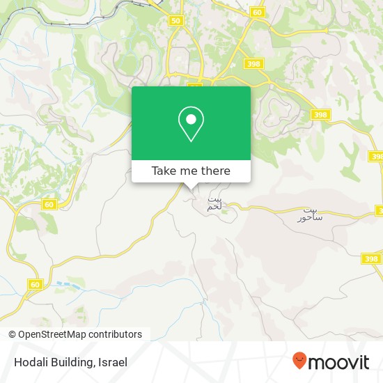 Hodali Building map