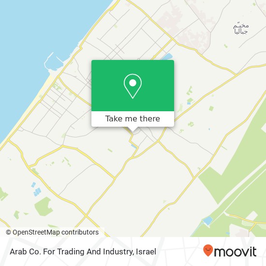 Карта Arab Co. For Trading And Industry