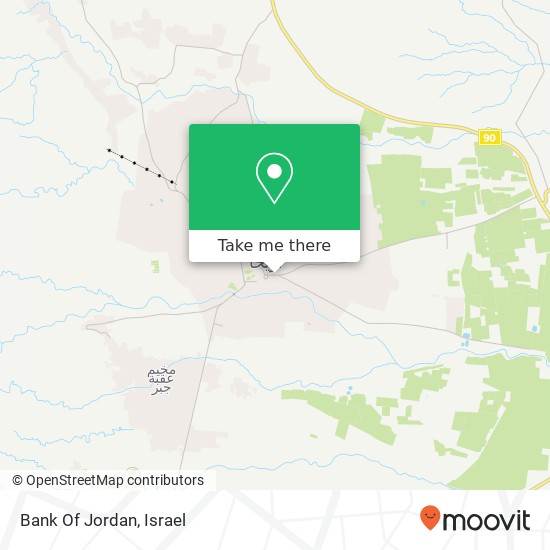 Карта Bank Of Jordan