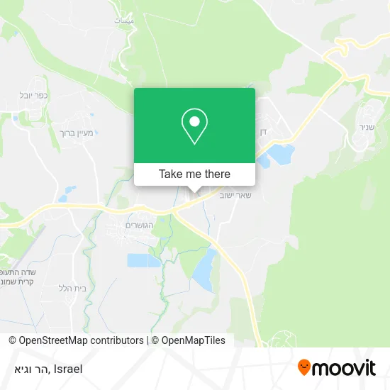 Карта הר וגיא