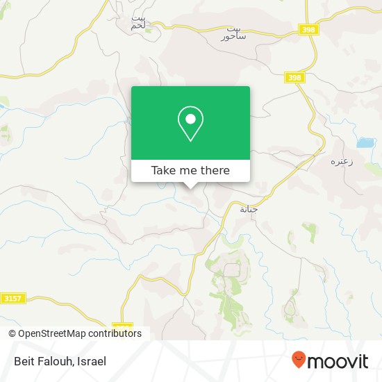 Карта Beit Falouh