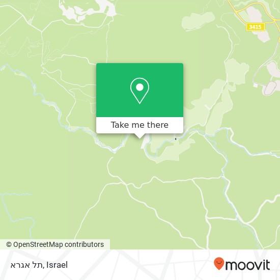 תל אגרא map