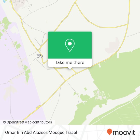 Omar Bin Abd Alazeez Mosque map