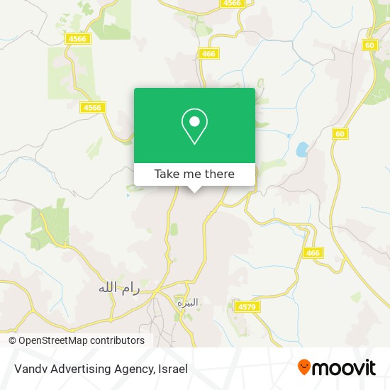 Карта Vandv Advertising Agency
