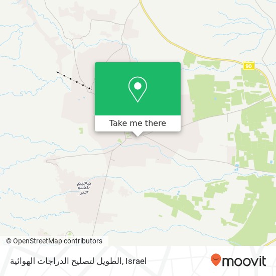 الطويل لتصليح الدراجات الهوائية map