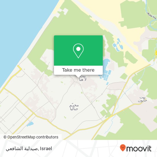 Карта صيدلية الشافعي
