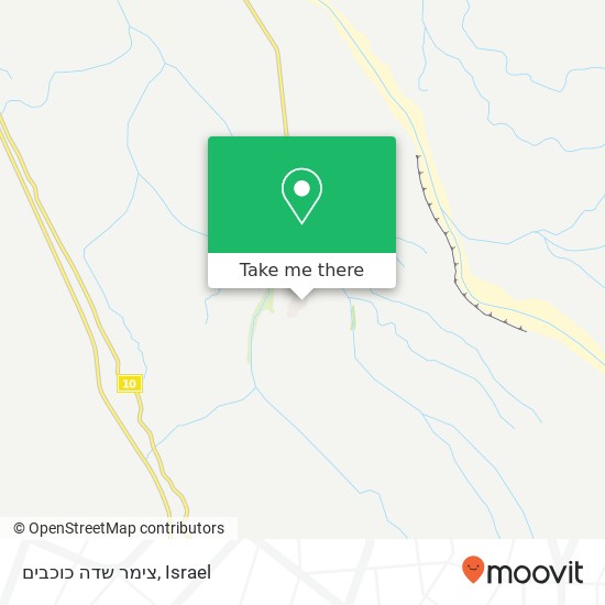 צימר שדה כוכבים map