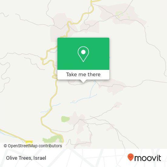 Olive Trees map