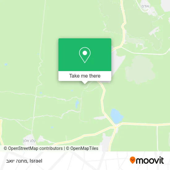 Карта מחנה יואב