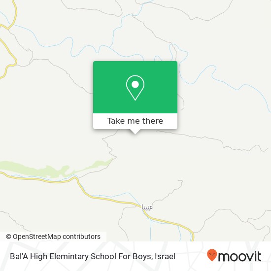 Bal'A High Elemintary School For Boys map