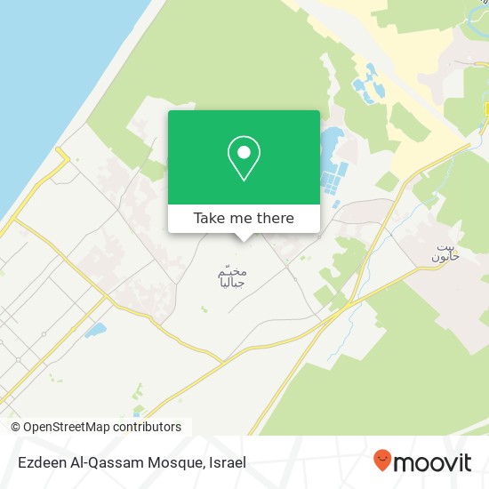 Карта Ezdeen Al-Qassam Mosque