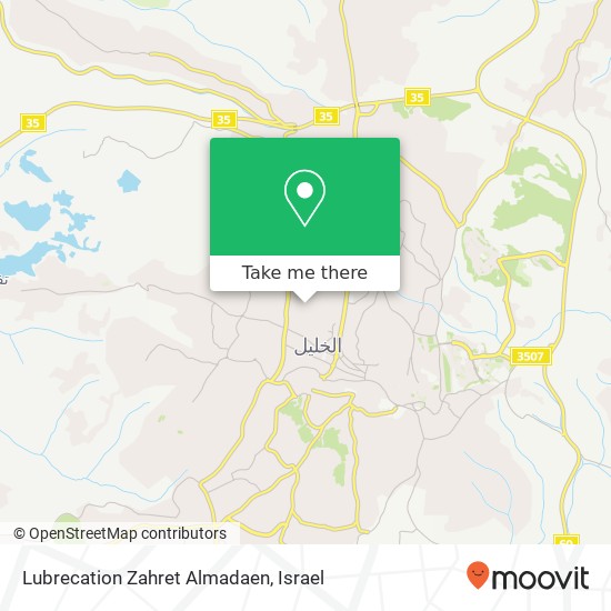 Lubrecation Zahret Almadaen map