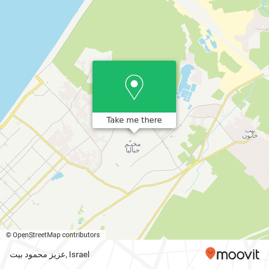 عزيز محمود بيت map