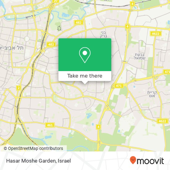 Hasar Moshe Garden map