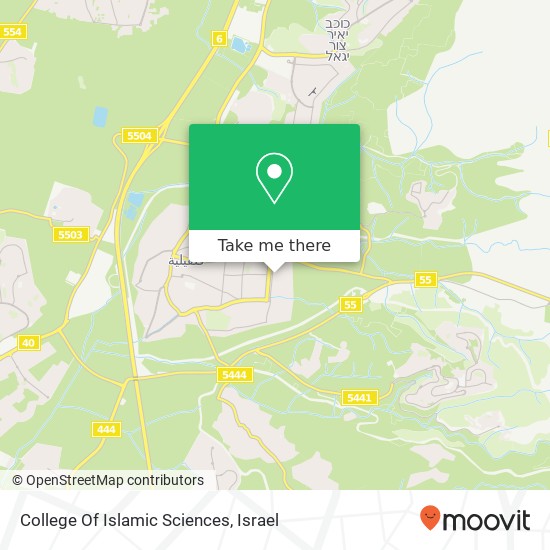 College Of Islamic Sciences map