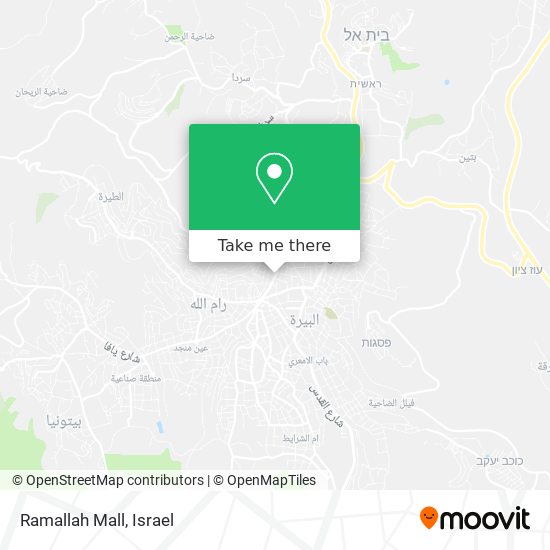 Карта Ramallah Mall